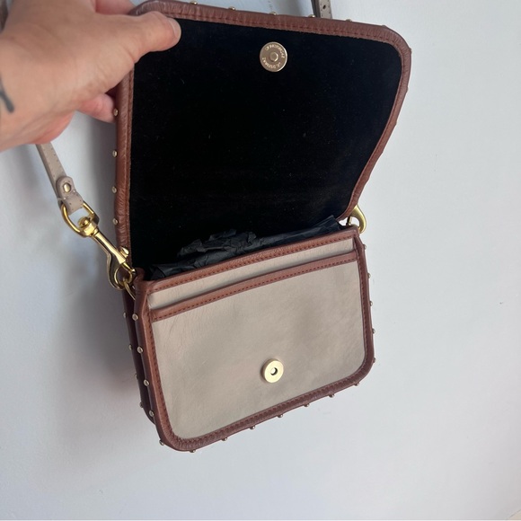 KEMPTON & Co Woven Leather Crossbody Bag $395 - Picture 5 of 6